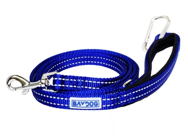 6' Baydog Blue Pensacola Leash - Treat
